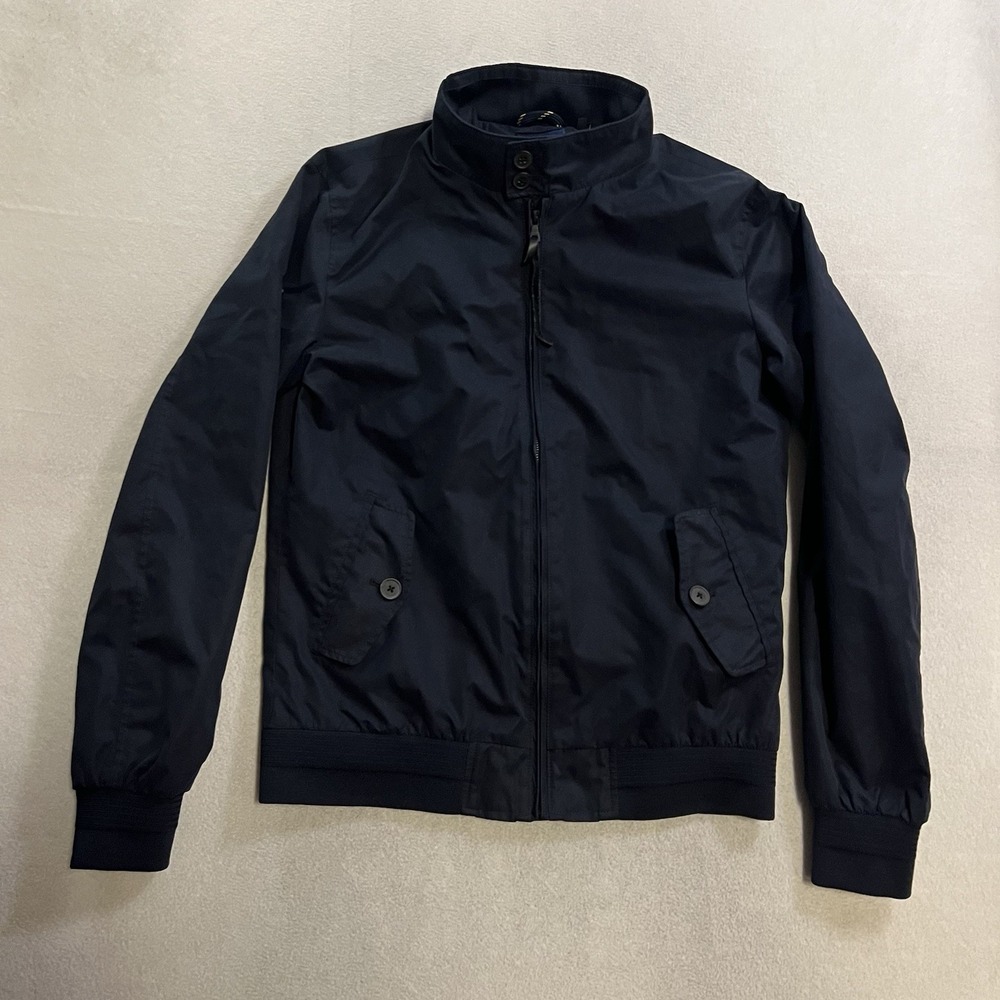 Superdry Osaka Team Jacket Men's Size Small Navy Blue Full Zip Up